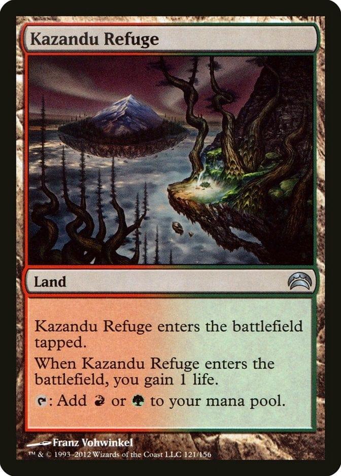 Magic: The Gathering MTG Single Kazandu Refuge [Planechase 2012]