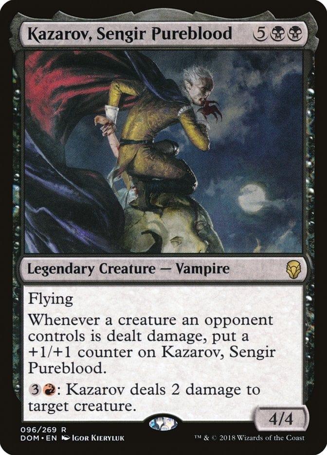 Magic: The Gathering MTG Single Kazarov, Sengir Pureblood [Dominaria]