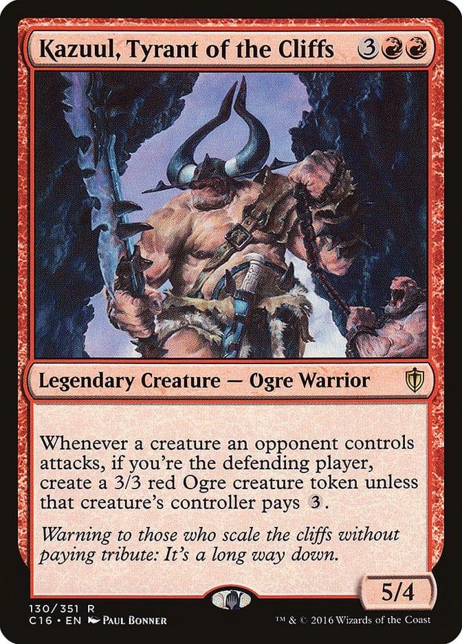Magic: The Gathering MTG Single Kazuul, Tyrant of the Cliffs [Commander 2016]