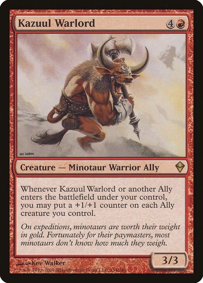 Magic: The Gathering MTG Single Kazuul Warlord [Zendikar]