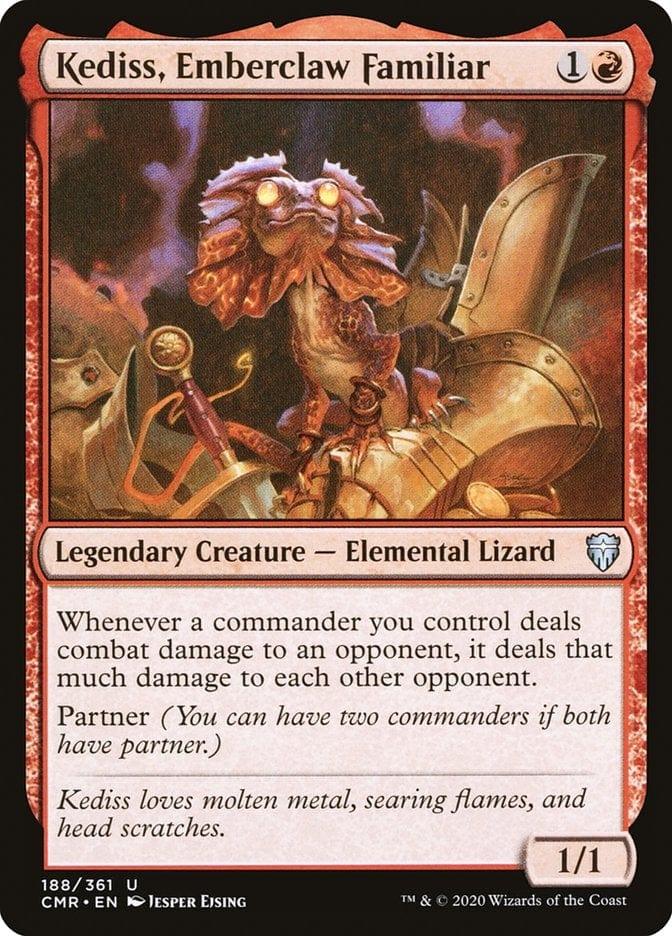 Magic: The Gathering MTG Single Kediss, Emberclaw Familiar [Commander Legends]