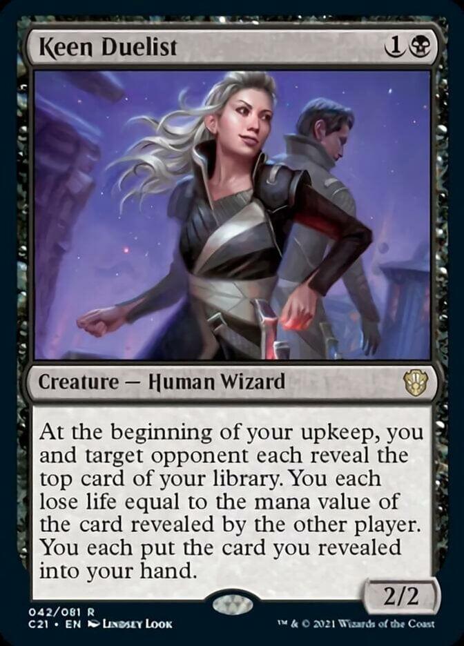 Magic: The Gathering MTG Single Keen Duelist [Commander 2021]