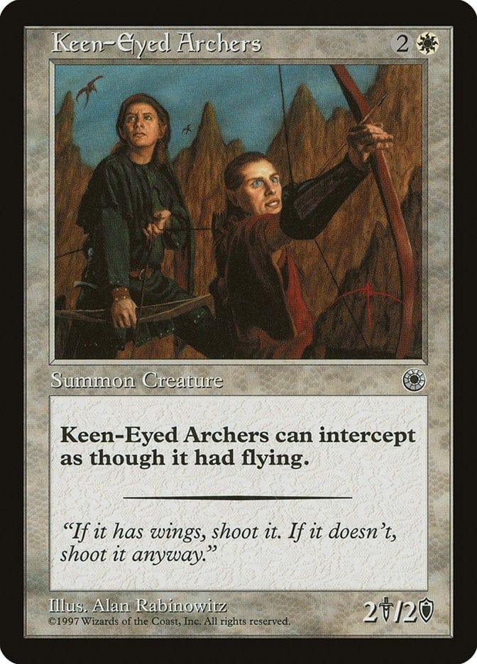 Magic: The Gathering MTG Single Keen-Eyed Archers [Portal]