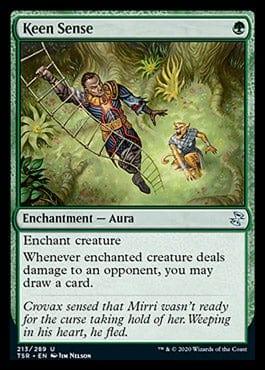 Magic: The Gathering MTG Single Keen Sense [Time Spiral Remastered]