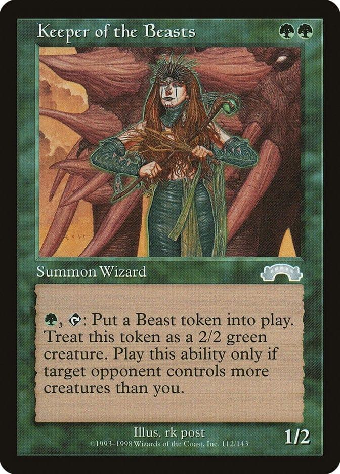 Magic: The Gathering MTG Single Keeper of the Beasts [Exodus]