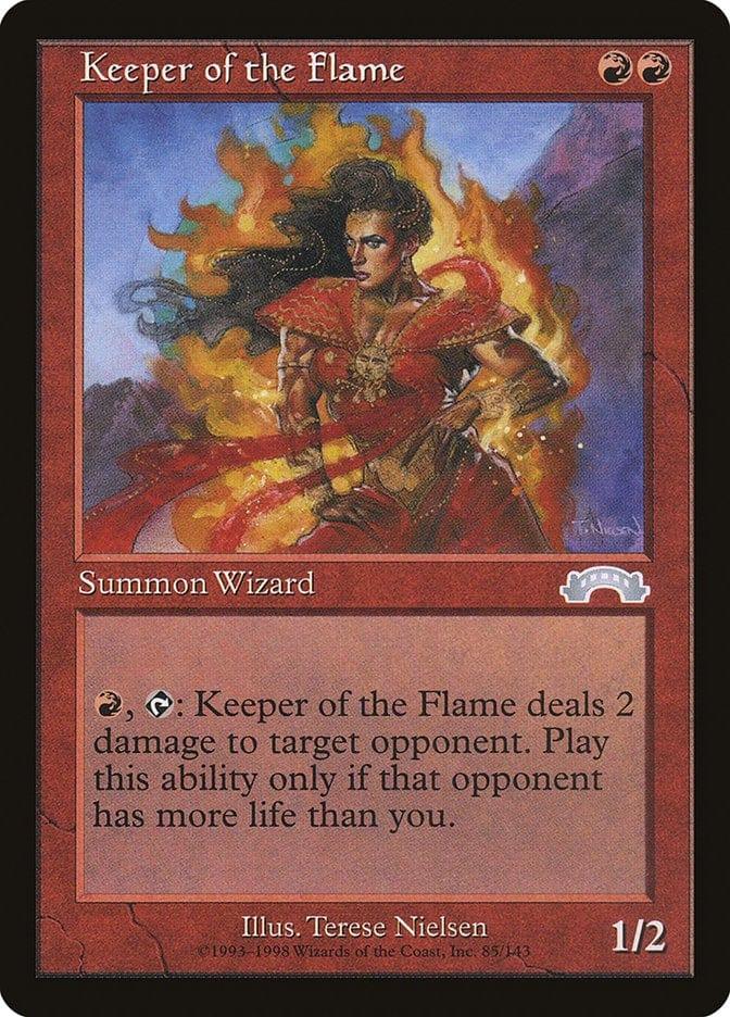 Magic: The Gathering MTG Single Keeper of the Flame [Exodus]