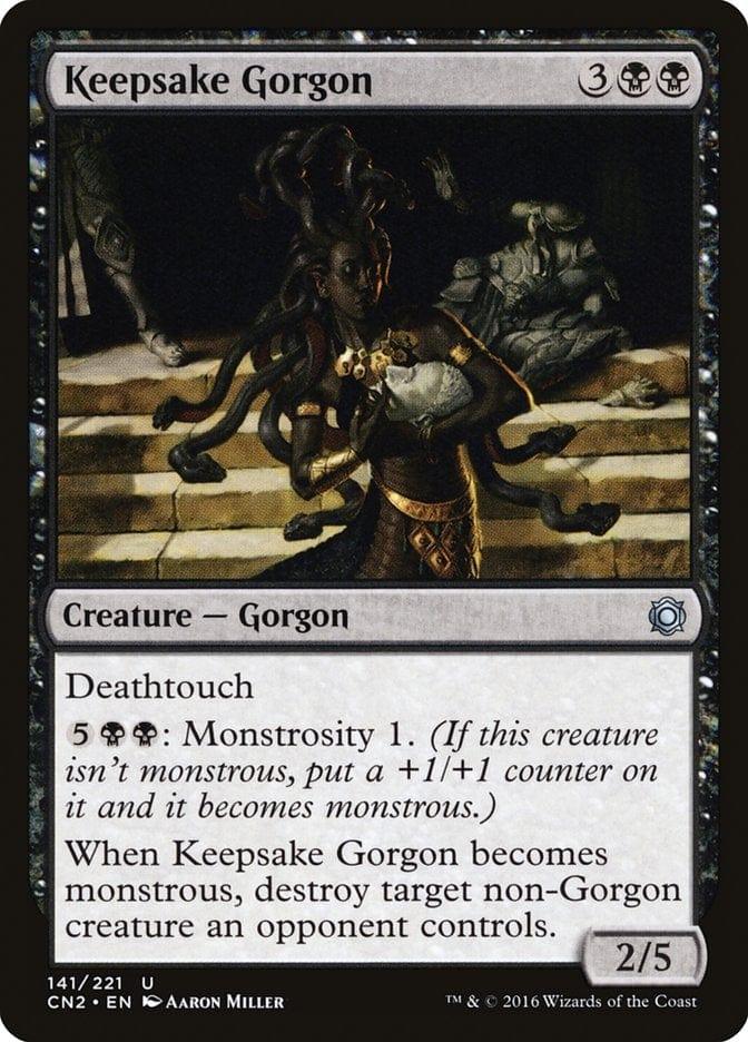 Magic: The Gathering MTG Single Keepsake Gorgon [Conspiracy: Take the Crown]