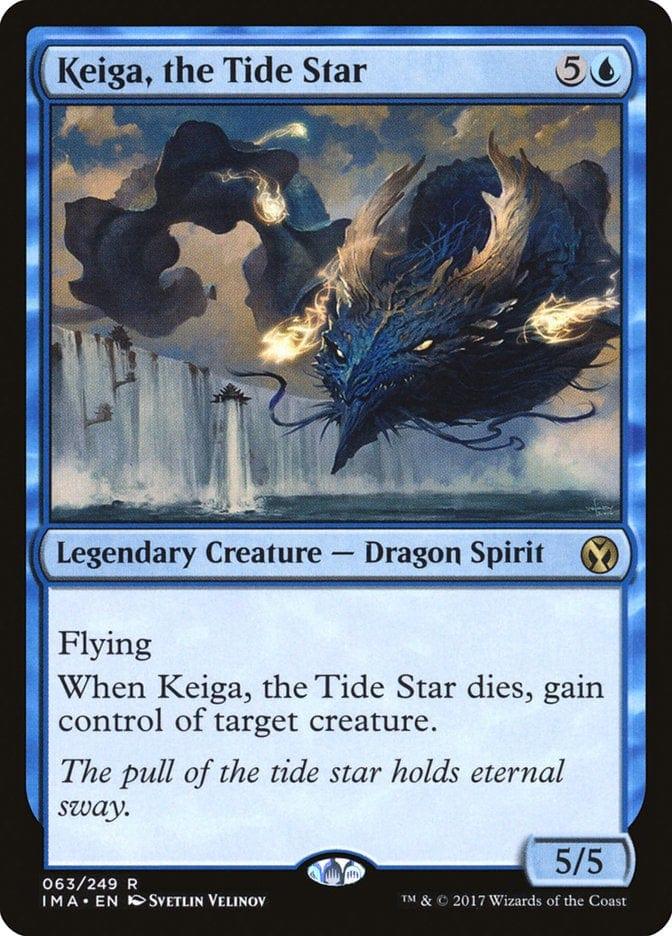 Magic: The Gathering MTG Single Keiga, the Tide Star [Iconic Masters]