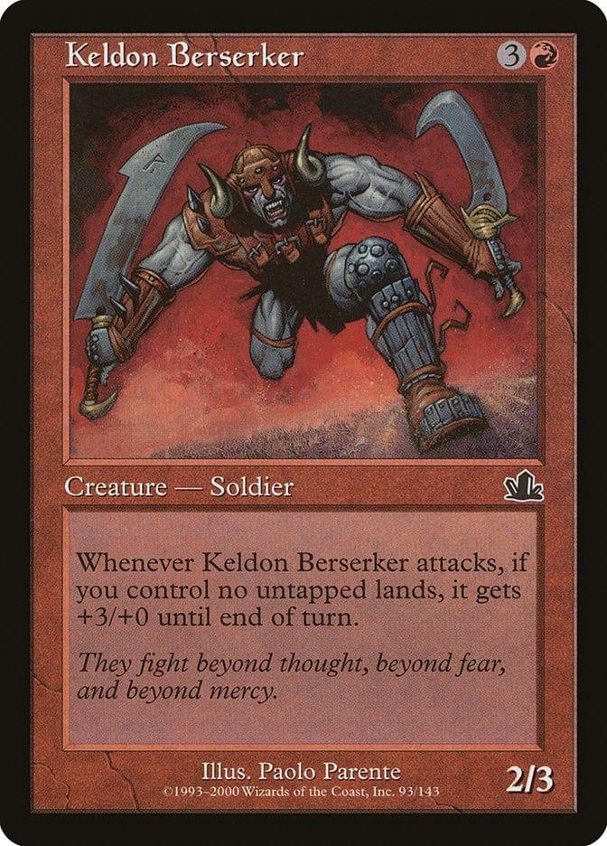 Magic: The Gathering MTG Single Keldon Berserker [Prophecy]