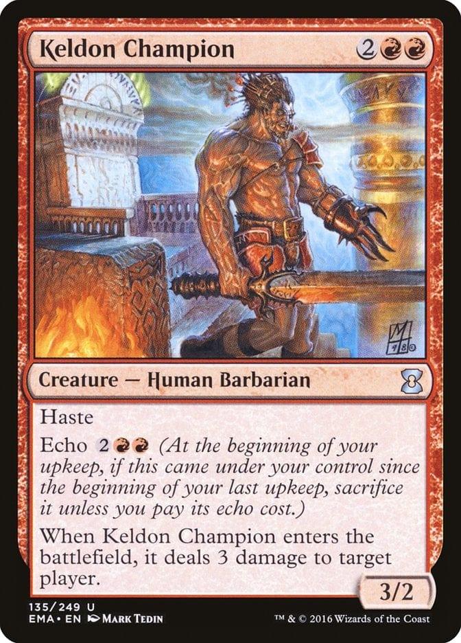 Magic: The Gathering MTG Single Keldon Champion [Eternal Masters]