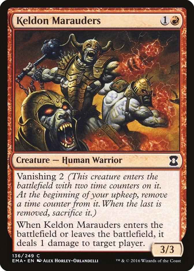 Magic: The Gathering MTG Single Keldon Marauders [Eternal Masters]
