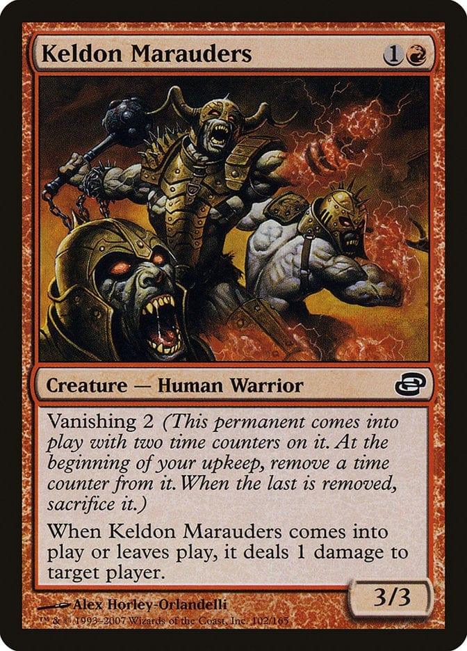 Magic: The Gathering MTG Single Keldon Marauders [Planar Chaos]