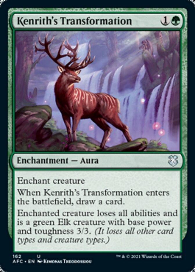 Magic: The Gathering MTG Single Kenrith's Transformation [Dungeons & Dragons: Adventures in the Forgotten Realms Commander]