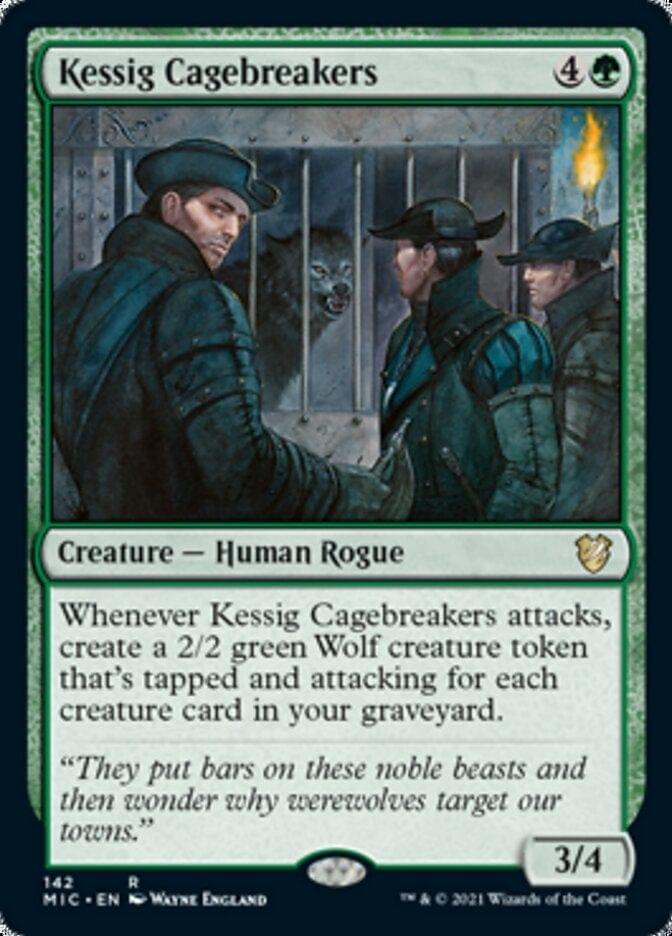 Magic: The Gathering MTG Single Kessig Cagebreakers [Innistrad: Midnight Hunt Commander]