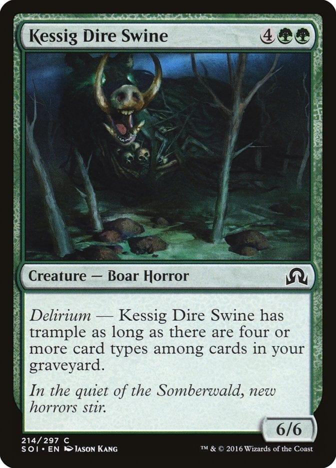 Magic: The Gathering MTG Single Kessig Dire Swine [Shadows over Innistrad]