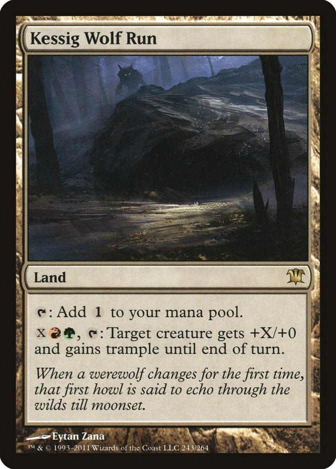 Magic: The Gathering MTG Single Kessig Wolf Run [Innistrad]