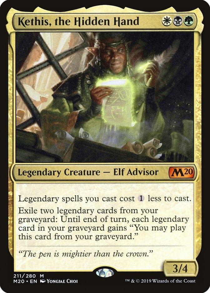 Magic: The Gathering MTG Single Kethis, the Hidden Hand [Core Set 2020]