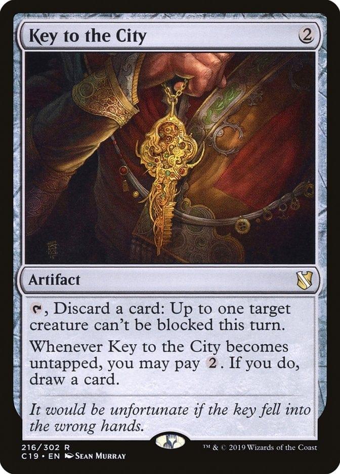 Magic: The Gathering MTG Single Key to the City [Commander 2019]
