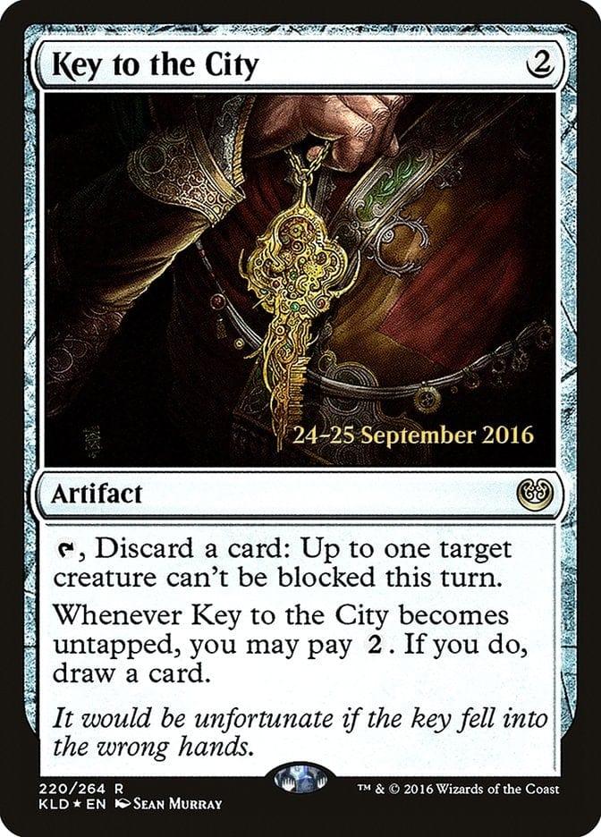 Magic: The Gathering MTG Single Key to the City  [Kaladesh Prerelease Promos]