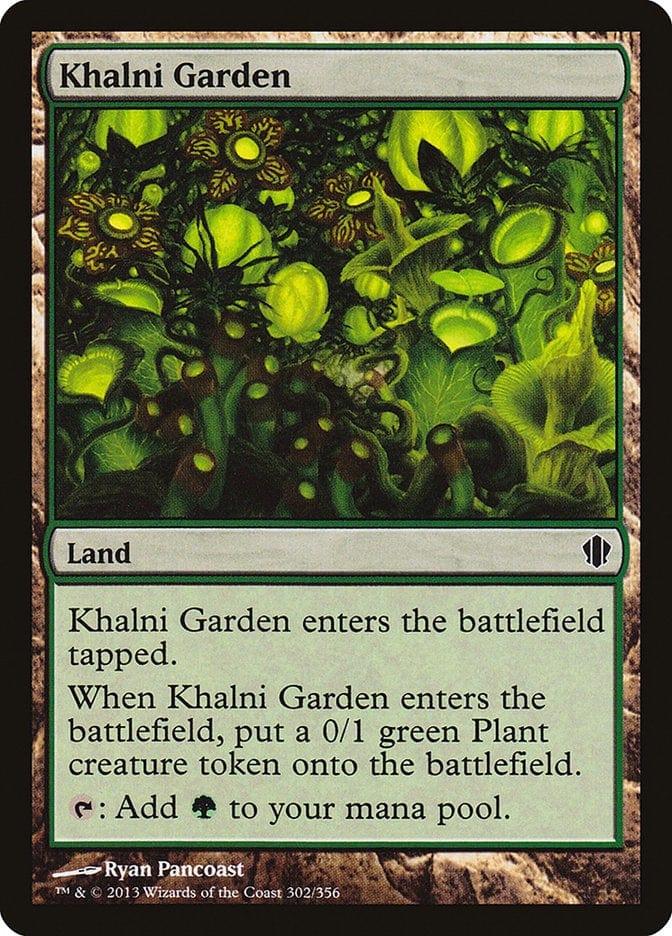 Magic: The Gathering MTG Single Khalni Garden [Commander 2013]