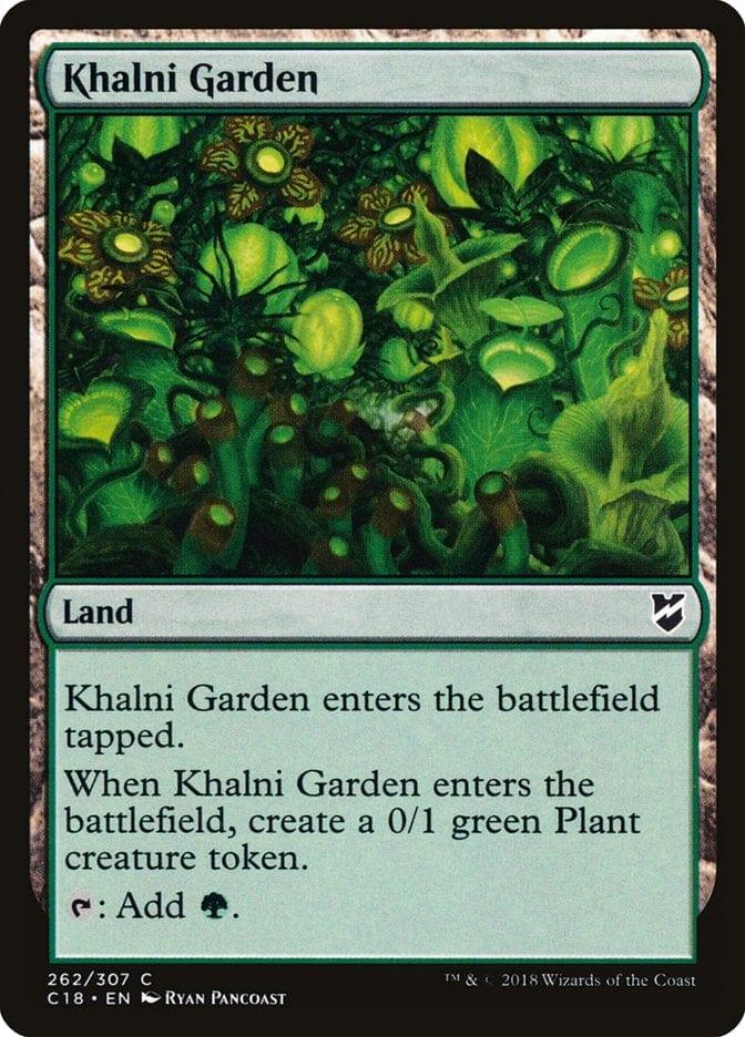 Magic: The Gathering MTG Single Khalni Garden [Commander 2018]