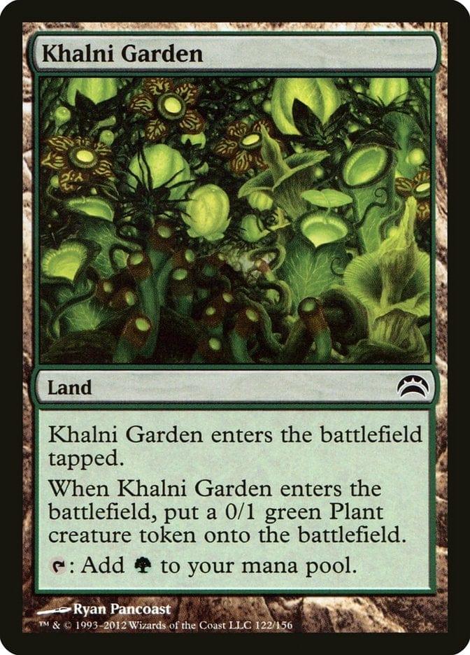 Magic: The Gathering MTG Single Khalni Garden [Planechase 2012]