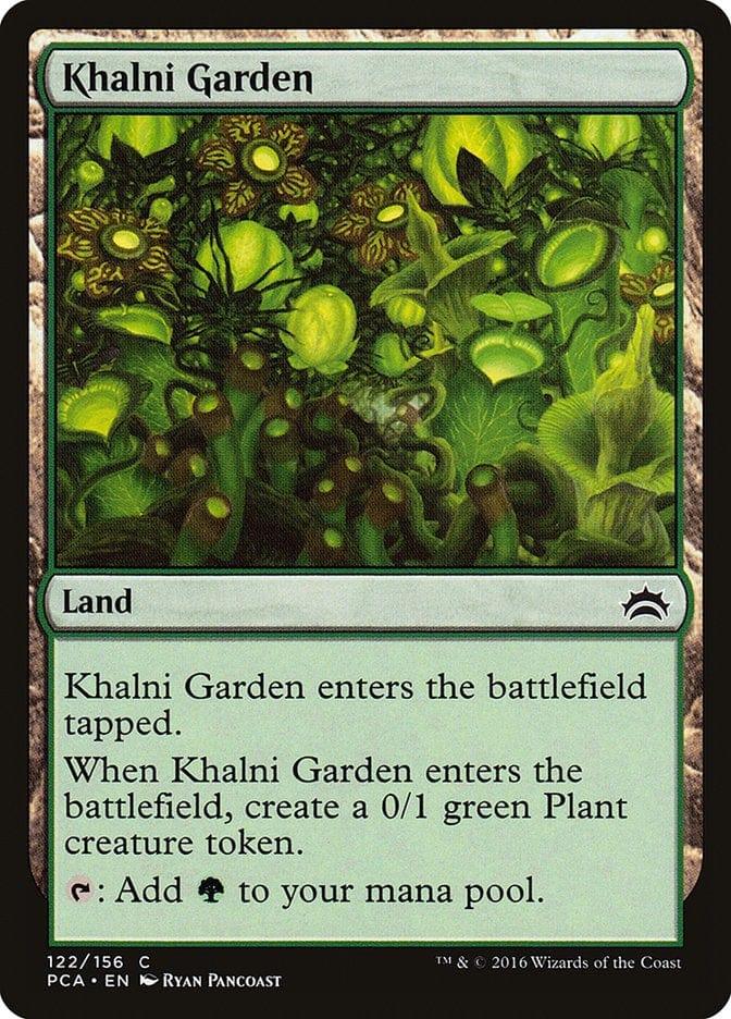 Magic: The Gathering MTG Single Khalni Garden [Planechase Anthology]