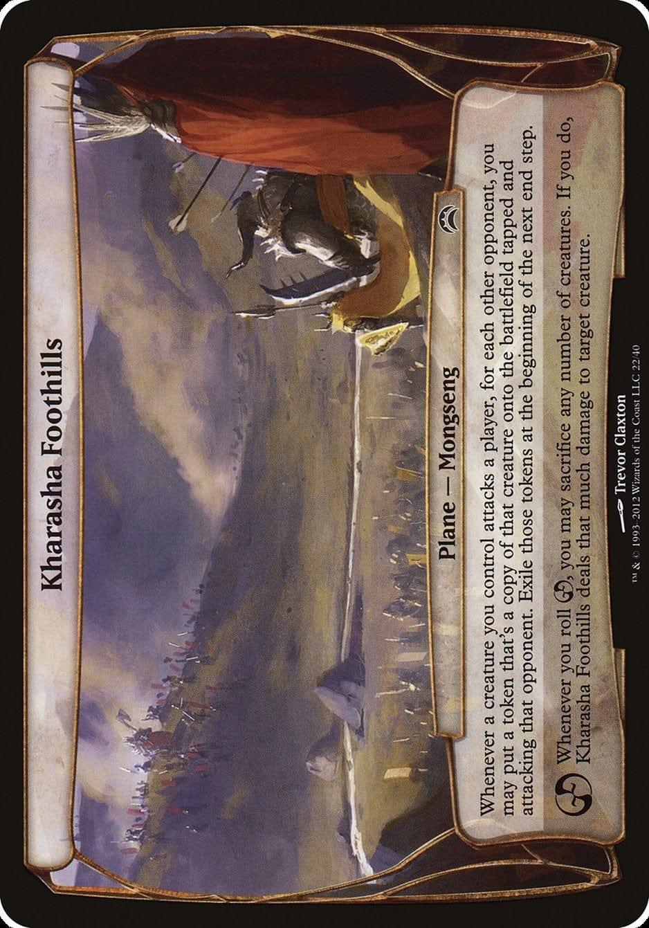 Magic: The Gathering MTG Single Kharasha Foothills (Planes) [Planechase 2012 Planes]