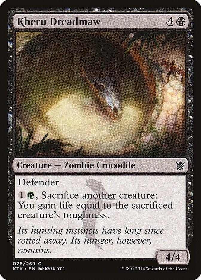 Magic: The Gathering MTG Single Kheru Dreadmaw [Khans of Tarkir]