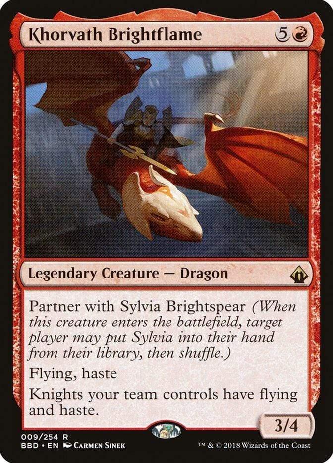 Magic: The Gathering MTG Single Khorvath Brightflame [Battlebond]