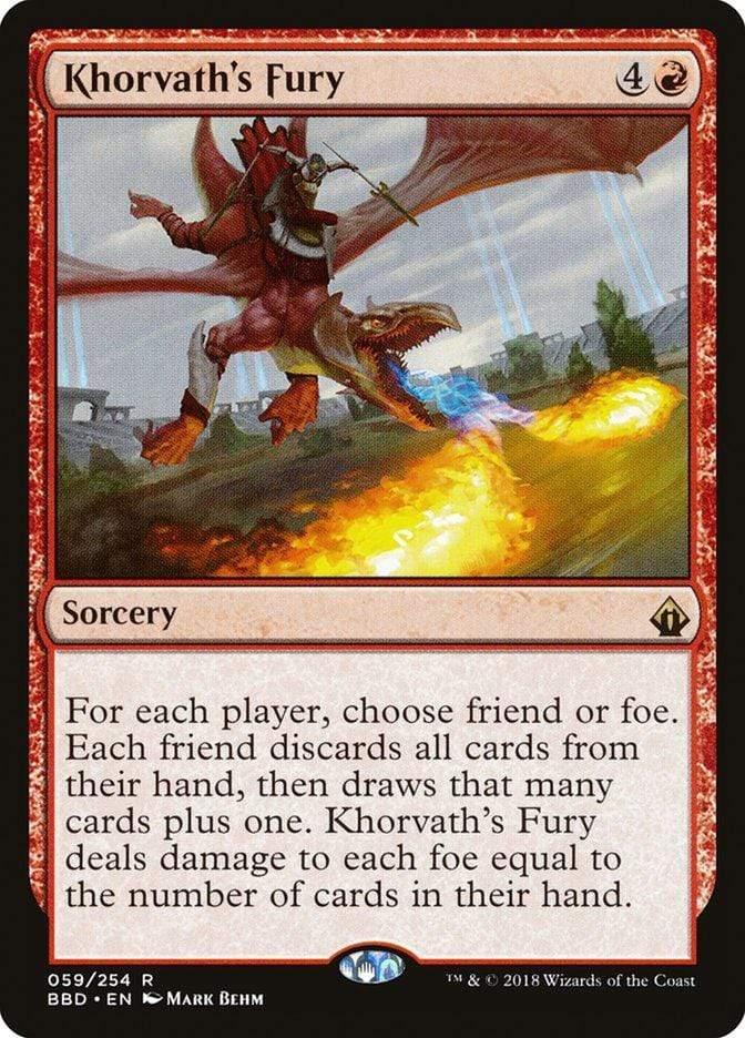 Magic: The Gathering MTG Single Khorvath's Fury [Battlebond]