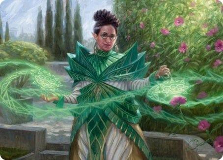 Magic: The Gathering MTG Single Kianne, Dean of Substance Art Card [Strixhaven: School of Mages Art Series]
