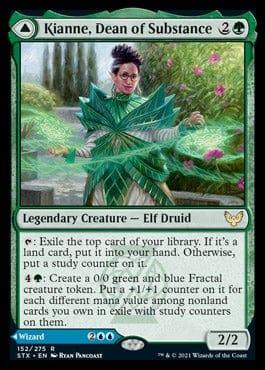 Magic: The Gathering MTG Single Kianne, Dean of Substance // Imbraham, Dean of Theory [Strixhaven: School of Mages]