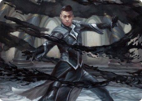 Magic: The Gathering MTG Single Killian, Ink Duelist Art Card [Strixhaven: School of Mages Art Series]