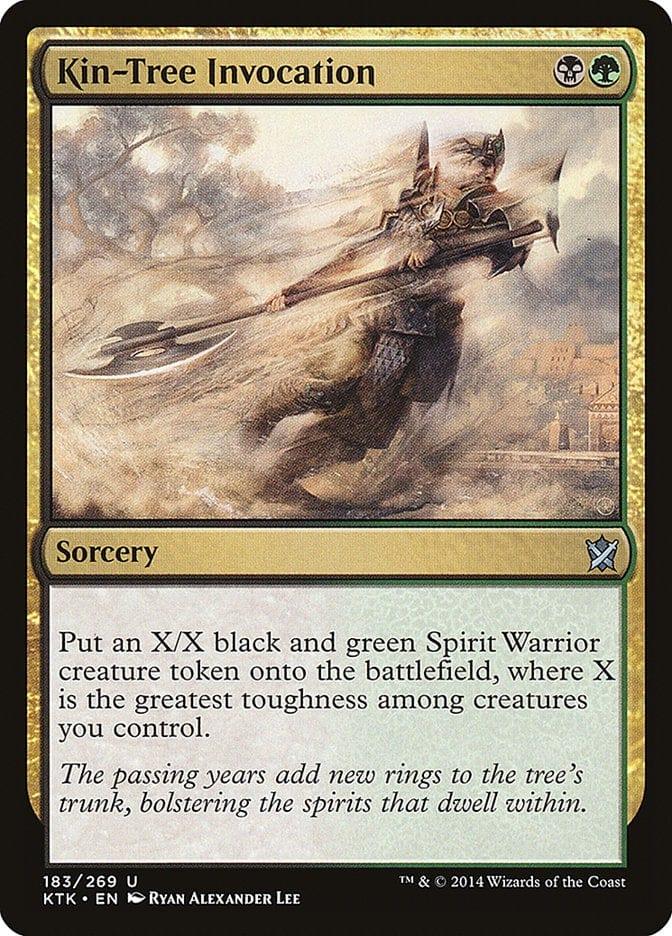 Magic: The Gathering MTG Single Kin-Tree Invocation [Khans of Tarkir]
