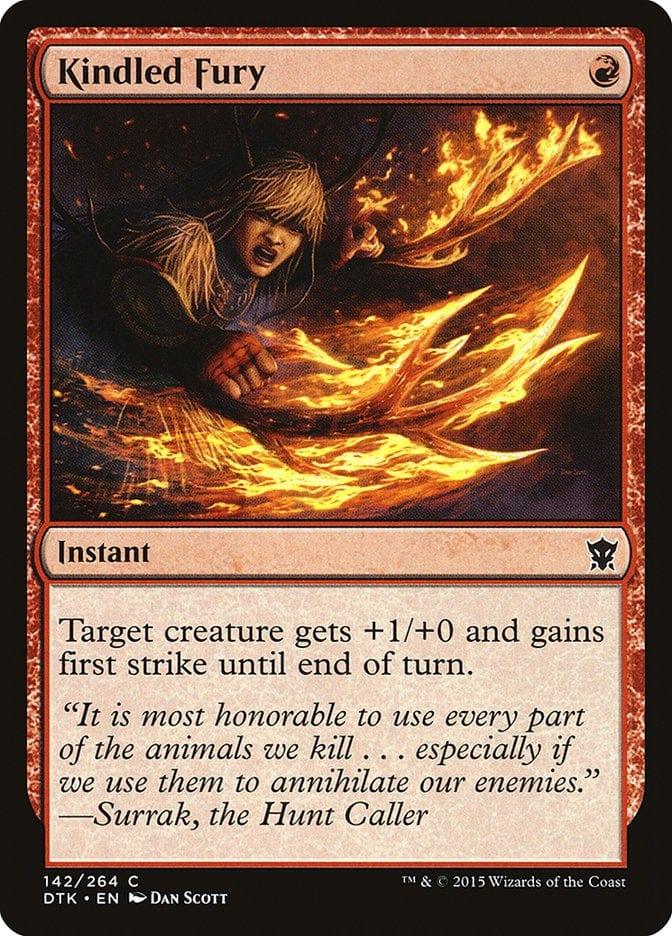 Magic: The Gathering MTG Single Kindled Fury [Dragons of Tarkir]