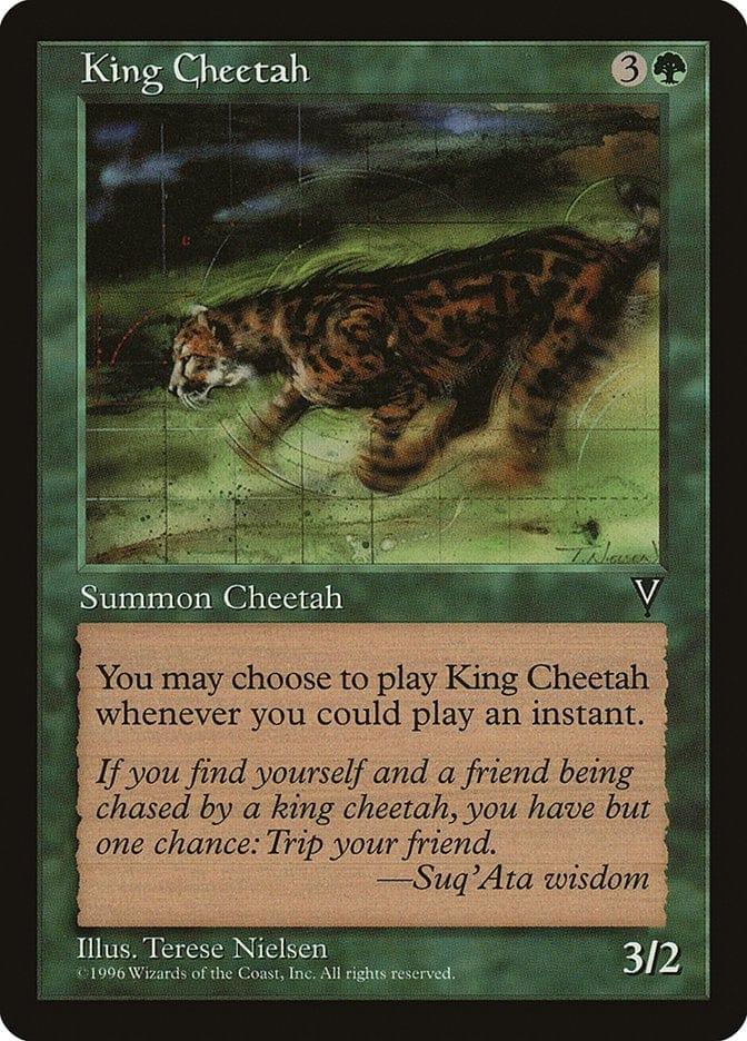 Magic: The Gathering MTG Single King Cheetah [Multiverse Gift Box]