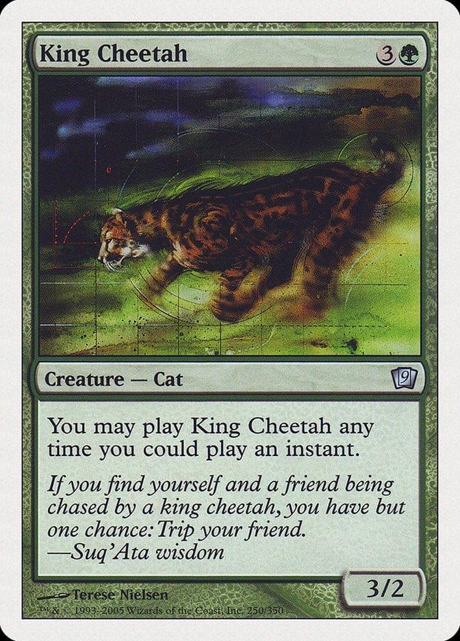 Magic: The Gathering MTG Single King Cheetah [Ninth Edition]