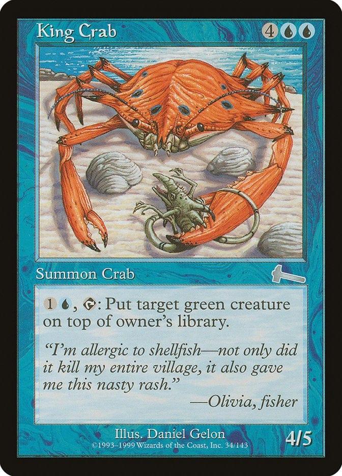 Magic: The Gathering MTG Single King Crab [Urza's Legacy]