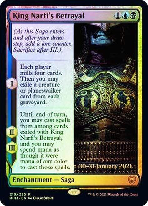 Magic: The Gathering MTG Single King Narfi's Betrayal [Kaldheim Prerelease Promos]