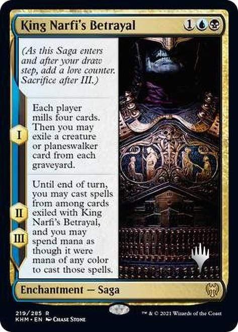 Magic: The Gathering MTG Single King Narfi's Betrayal [Kaldheim Promo Pack]