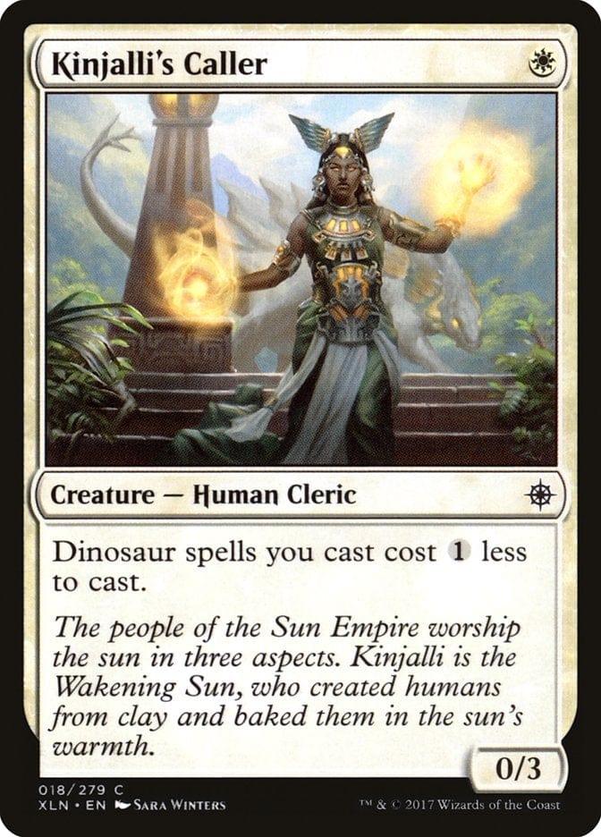 Magic: The Gathering MTG Single Kinjalli's Caller [Ixalan]