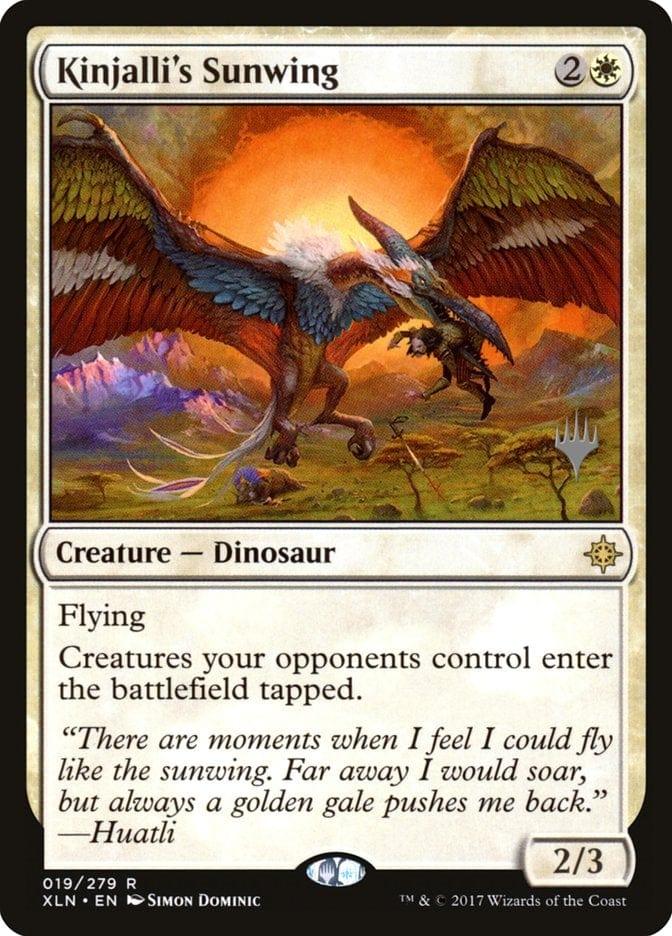 Magic: The Gathering MTG Single Kinjalli's Sunwing (Promo Pack) [Ixalan Promos]