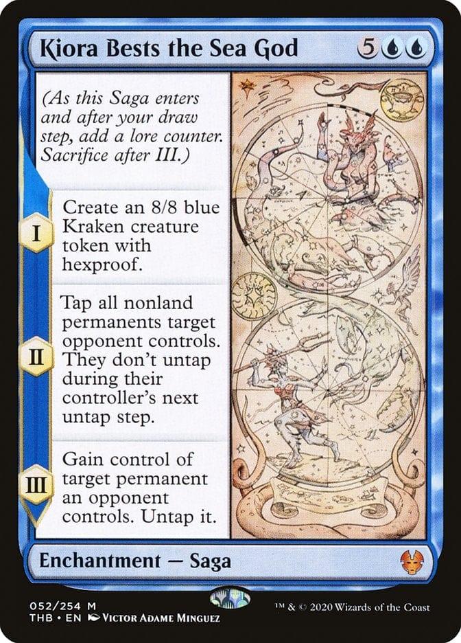 Magic: The Gathering MTG Single Kiora Bests the Sea God [Theros Beyond Death]