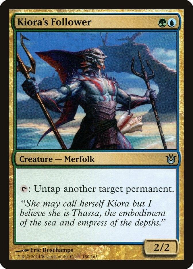 Magic: The Gathering MTG Single Kiora's Follower [Born of the Gods]