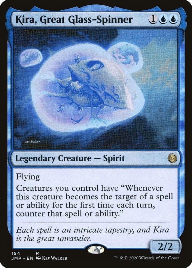 Magic: The Gathering MTG Single Kira, Great Glass-Spinner [Jumpstart]
