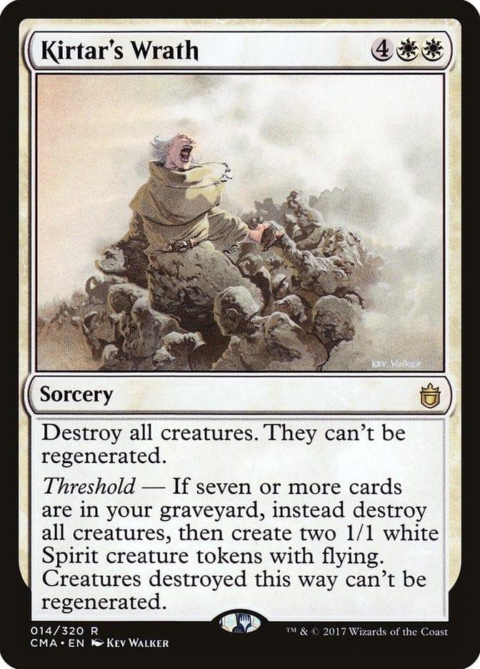 Magic: The Gathering MTG Single Kirtar's Wrath [Commander Anthology]