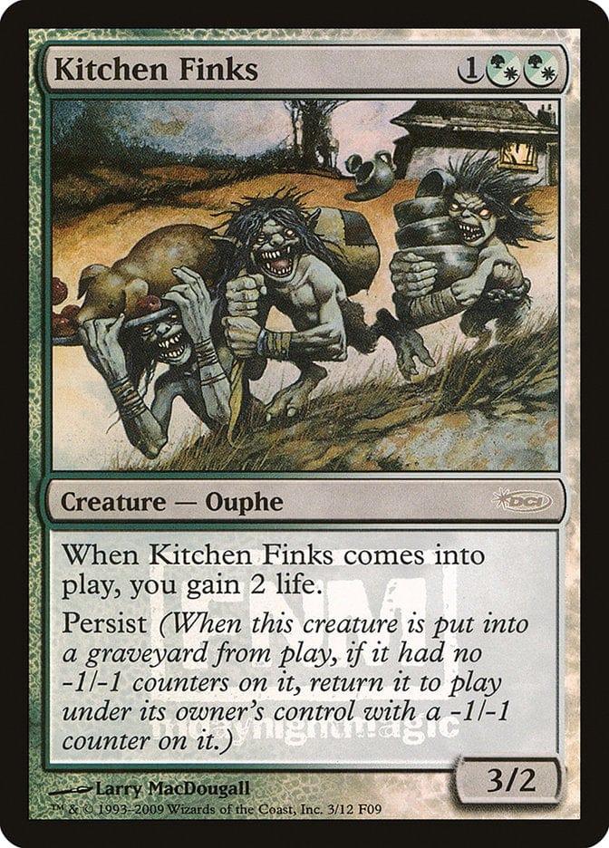 Magic: The Gathering MTG Single Kitchen Finks [Friday Night Magic 2009]