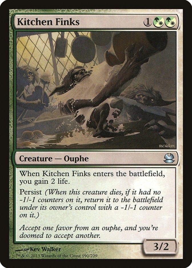 Magic: The Gathering MTG Single Kitchen Finks [Modern Masters]