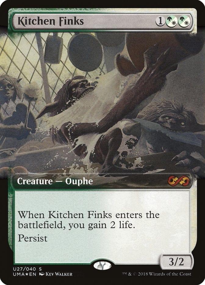 Magic: The Gathering MTG Single Kitchen Finks (Topper) [Ultimate Box Topper]